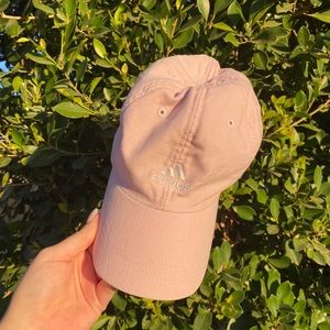Adidas Pink Trefoil Logo Baseball Hat